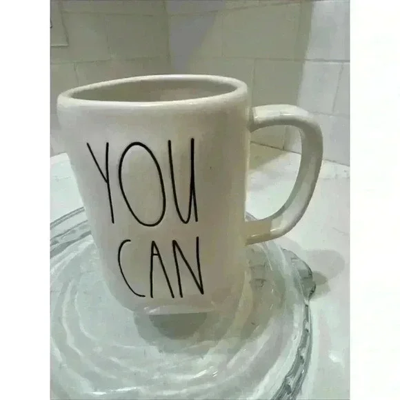 Rae Dunn, Magenta, 20 oz Capacity Collector's Mug "You Can"!! - Picture 10 of 13